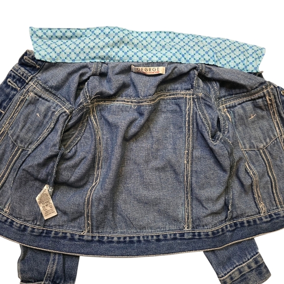 Disney Frozen Handpatched George Jean Jacket Toddler Girl Size 4-5 - Picture 2 of 13